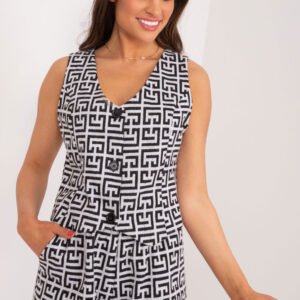 Kamizelka Model LK-KZ-509564.06 Grey/Black - Lakerta