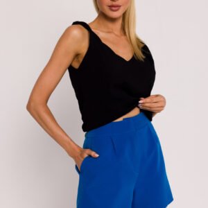 Szorty Damskie Model MOE775 Blue - Moe