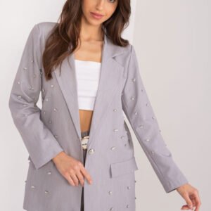 Marynarka Model DHJ-MA-18251.47 Grey - Italy Moda