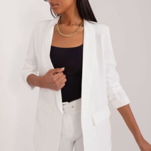 Marynarka Model TW-ZT-BI-24155a.01X White - Och Bella