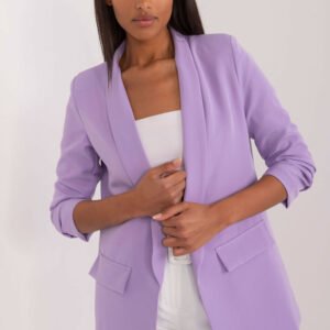 Marynarka Model TW-ZT-BI-24155a.01X Light Violet - Och Bella