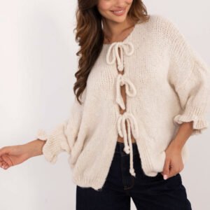 Sweter Damski Model MI-SW-2911.91 Light Beige - Italy Moda