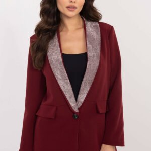 Marynarka Model DHJ-MA-19926.85P Bordo - Italy Moda