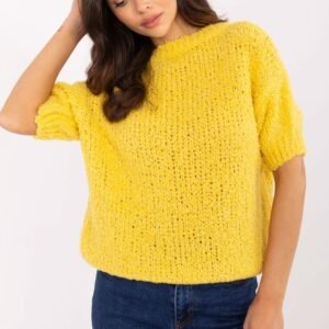 Sweter Damski Model MI-SW-2701.23 Yellow - Italy Moda