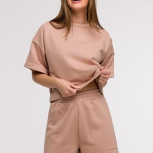 Szorty Damskie Model B295 Mocca - BeWear