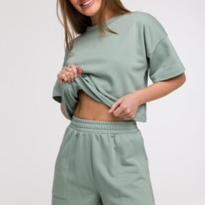 Szorty Damskie Model B295 Mint - BeWear