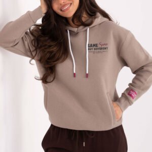 Bluza Damska Model D10600BI02420T Dark Beige - Sublevel