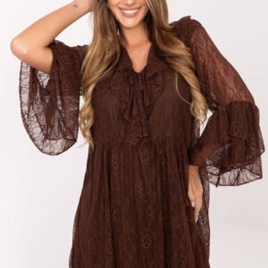 Sukienka Model MI-SK-62435.16 Brown - Italy Moda