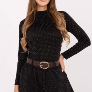 Szorty Damskie Model MI-SN-122408.57 Black - Rue Paris