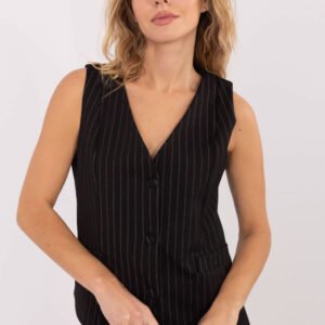 Kamizelka Model IT-KZ-FL7519.57 Black - Rue Paris