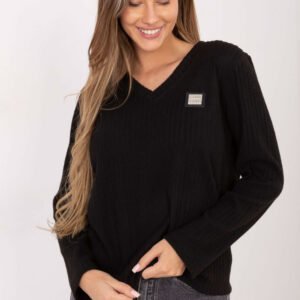Sweter Damski Model RV-SW-A1025.80 Black - Relevance