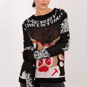 Sweter Damski Model MI-SW-19133.90 Black - Italy Moda