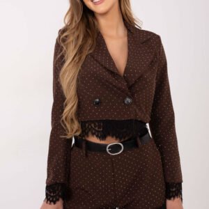 Marynarka Model IT-MA-FL9972-1.92 Brown - Italy Moda