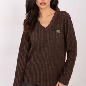 Sweter Damski Model RV-SW-A1025.80 Brown - Relevance