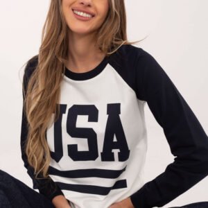 Bluza Damska Model DS-BL-1111.06P Navy - Rue Paris