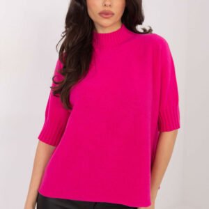 Sweter Damski Model MI-SW-0512.77 Fuksja - Italy Moda