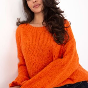 Sweter Damski Model MI-SW-2912.10X Orange - Italy Moda