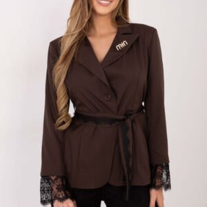 Marynarka Model MI-MA-A2895.54 Dark Brown - Italy Moda
