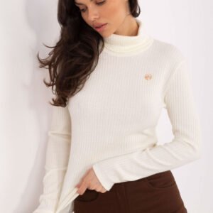 Golf Damski Model LK-SW-510184.01P Ecru - Lakerta