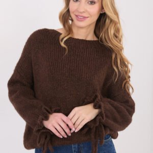 Sweter Damski Model MI-SW-1512.28 Brown - Italy Moda