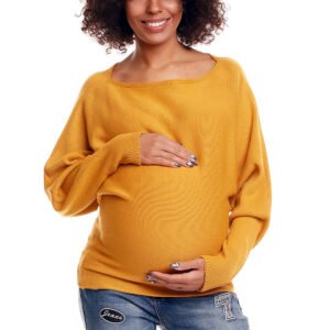 Sweter model 70003C Mustard - PeeKaBoo