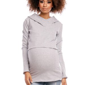Bluza model 1473 Light Gray - PeeKaBoo