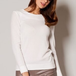 Sweter Damski Model 244 Ecru - Figl