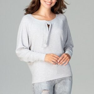 Bluzka Model K468 Grey - Lenitif