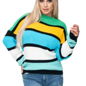 Sweter Damski Model 40027 Green - PeeKaBoo