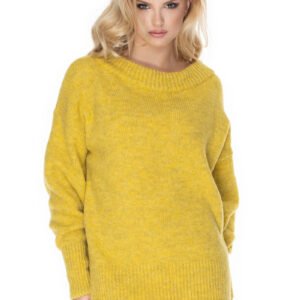 Sweter Damski Model 30064 Yellow - PeeKaBoo