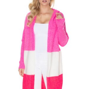Sweter Kardigan Model 30069 Pink/Fuksja - PeeKaBoo