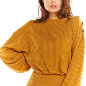 Sweter Damski Model A318 Camel - awama