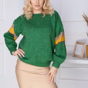 Sweter Damski Model 30079 Green - PeeKaBoo