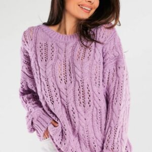 Sweter Damski Model A444 Violet - awama