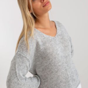 Sweter Damski Model TW-SW-BI-3002.98 Grey - Och Bella