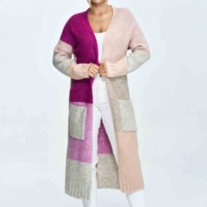 Sweter Kardigan Model M896 Fuksja/Pink - Figl