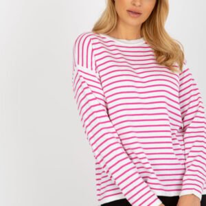 Sweter Damski Model LC-SW-6006.22 Light Violet - Rue Paris