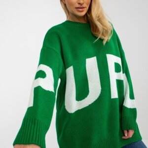 Sweter Damski Model LC-SW-8050.95P Green - Rue Paris