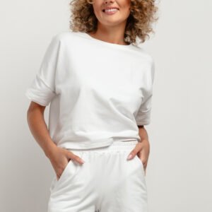 Szorty Damskie Model T385/1 White - Tessita