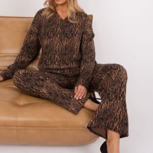 Spodnie Komplet Model LK-KMPL-509464-2.21 Camel - Lakerta