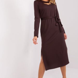 Sukienka Model LK-SK-509447.75P Dark Brown - Lakerta