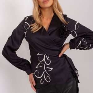 Bluzka Model LK-BZ-509423.22 Black - Lakerta