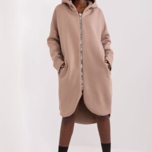 Bluza Damska Model RV-BL-4858-2.97P Dark Beige - Relevance