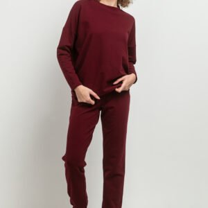 Bluza Damska Model T381/9 Bordo - Tessita