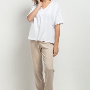 Bluzka Model T393/1 White - Tessita