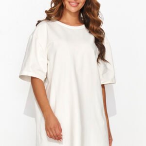 Sukienka Model NU474 Śmietana - Numinou