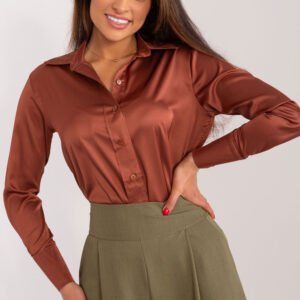 Koszula Damska Model LK-KS-509548.50 Brown - Lakerta