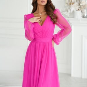 Sukienka Model 269-17 Pink Neon - Bicotone