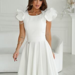 Sukienka Model 309-04 Ecru - Bicotone