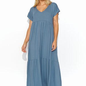 Sukienka Model M828 Denim - Makadamia